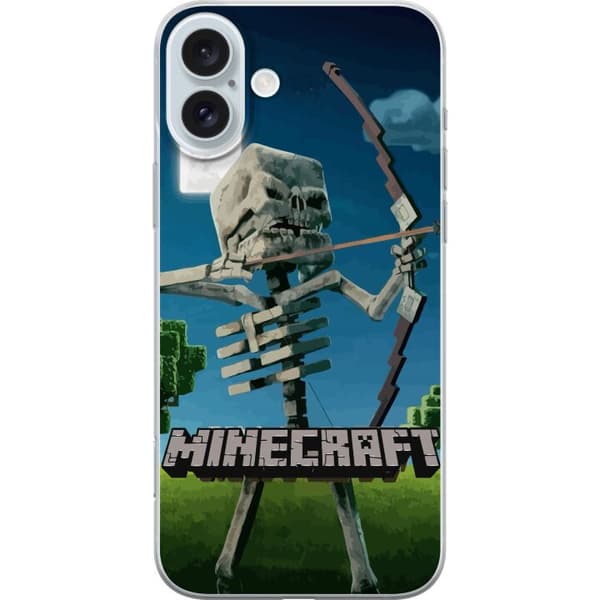 Apple iPhone 16 Plus Gennemsigtig cover A Minecraft Movie