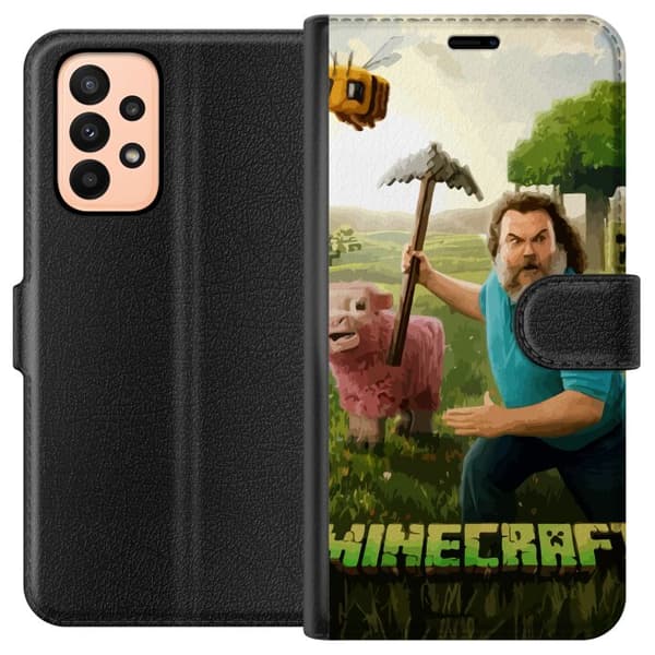 Samsung Galaxy A23 Lompakkokotelo A Minecraft Movie