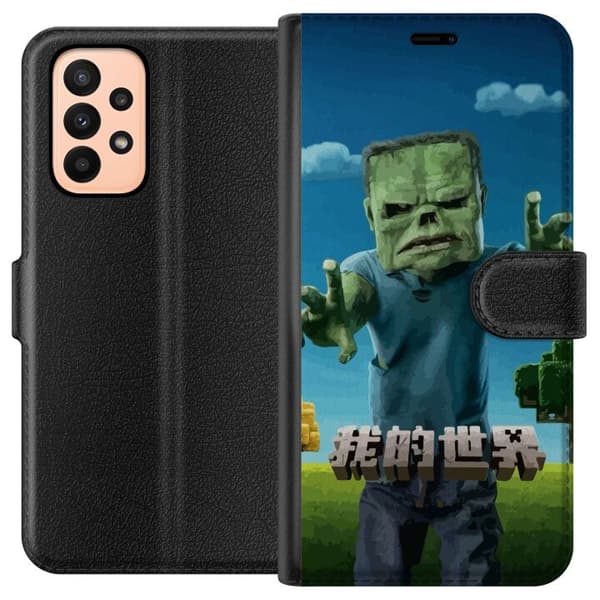 Samsung Galaxy A23 Plånboksfodral A Minecraft Movie