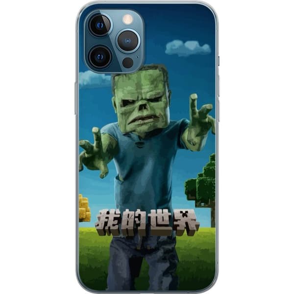 Apple iPhone 12 Pro Max Gjennomsiktig deksel A Minecraft Movie