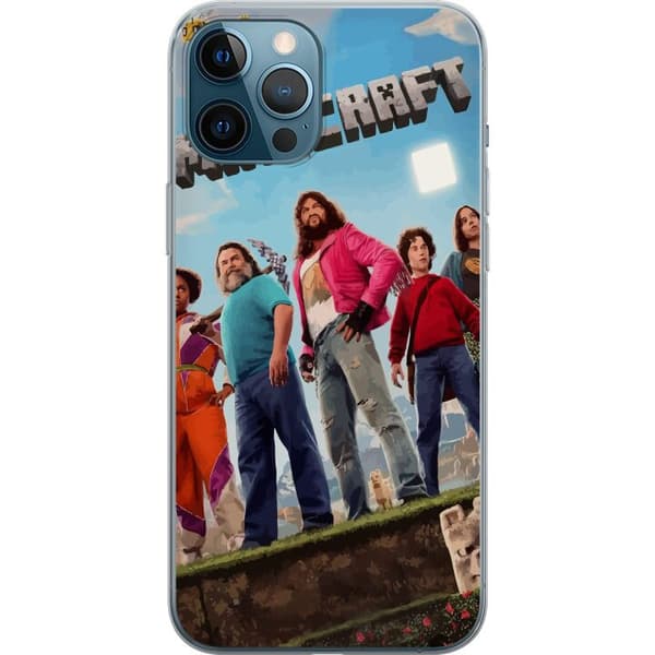 Apple iPhone 12 Pro Max Gennemsigtig cover A Minecraft Movie