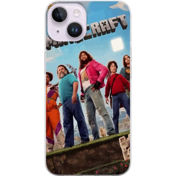 Apple iPhone 14 Gennemsigtig cover A Minecraft Movie