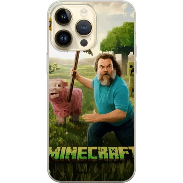 Apple iPhone 15 Pro Max Genomskinligt Skal A Minecraft Movie
