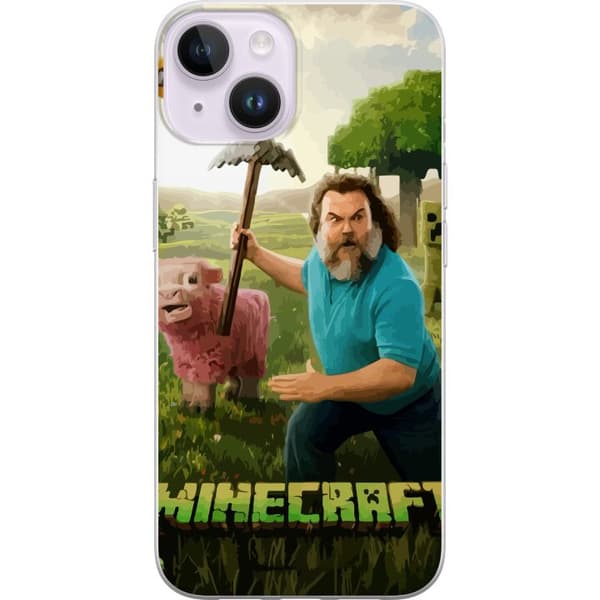 Apple iPhone 15 Plus Gjennomsiktig deksel A Minecraft Movie