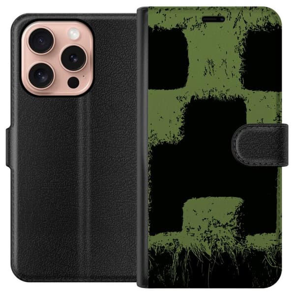 Apple iPhone 16 Pro Tegnebogsetui A Minecraft Movie