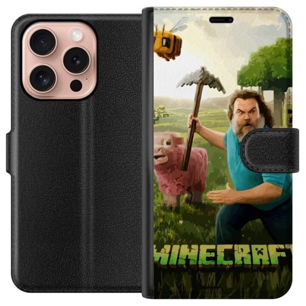 Apple iPhone 16 Pro Plånboksfodral A Minecraft Movie