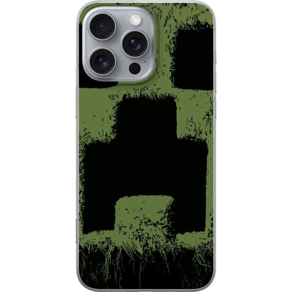 Apple iPhone 16 Pro Max Genomskinligt Skal A Minecraft Movie