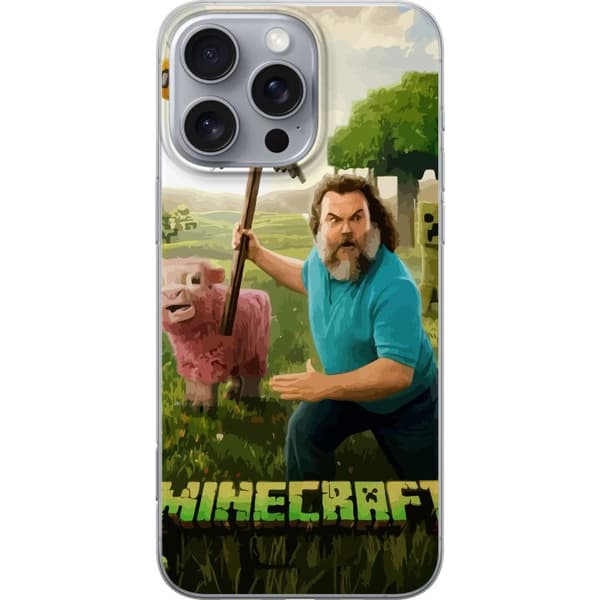 Apple iPhone 16 Pro Max Genomskinligt Skal A Minecraft Movie