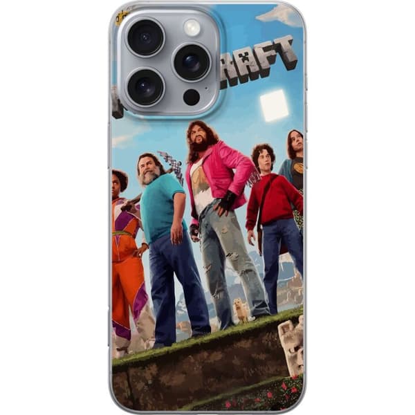 Apple iPhone 16 Pro Max Gennemsigtig cover A Minecraft Movie