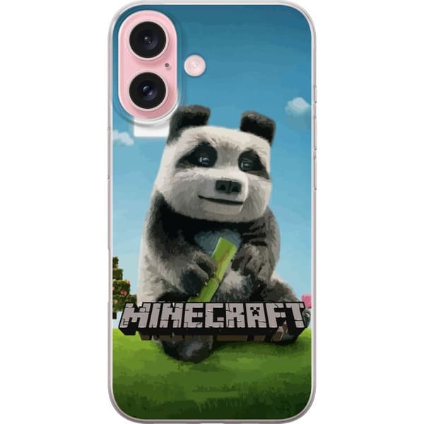 Apple iPhone 16 Läpinäkyvä kuori A Minecraft Movie