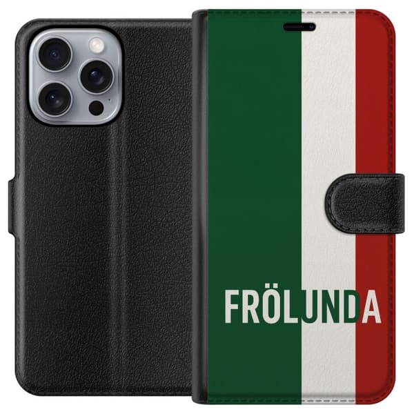Apple iPhone 16 Pro Max Lompakkokotelo Frölunda - Hockey
