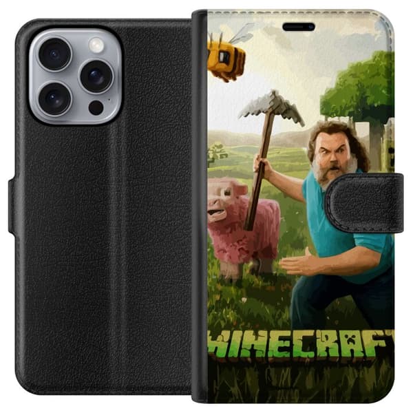 Apple iPhone 16 Pro Max Tegnebogsetui A Minecraft Movie