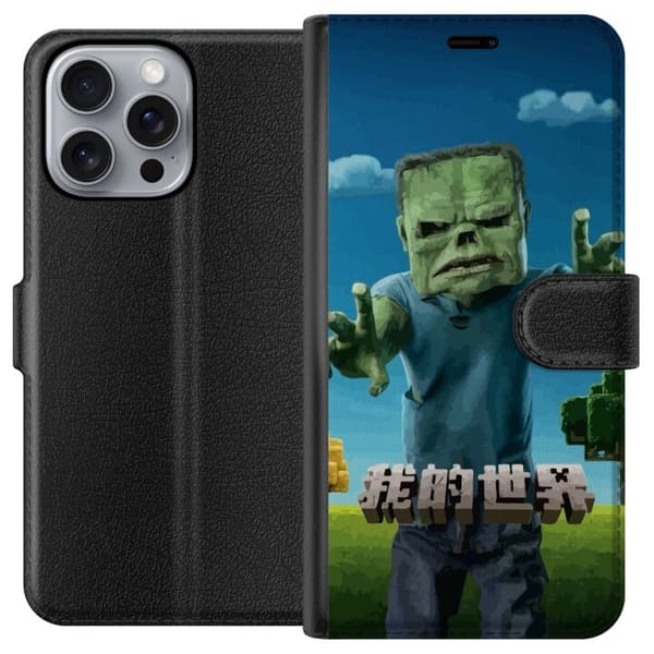 Apple iPhone 16 Pro Max Plånboksfodral A Minecraft Movie