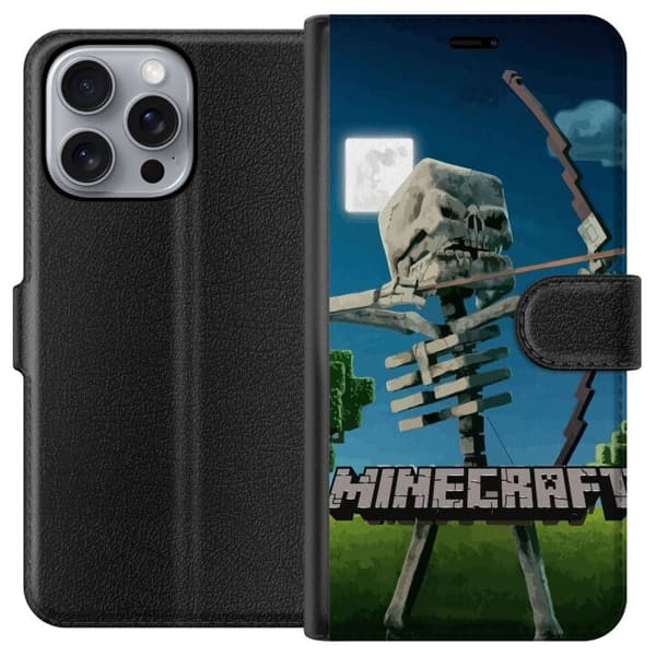 Apple iPhone 16 Pro Max Lommeboketui A Minecraft Movie