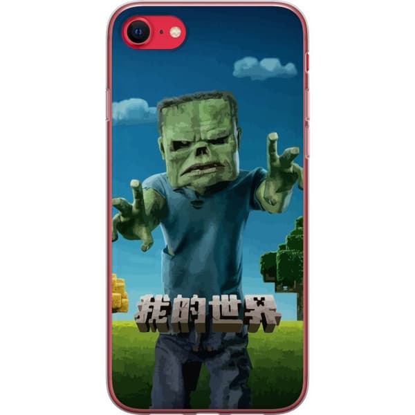 Apple iPhone SE (2020) Läpinäkyvä kuori A Minecraft Movie