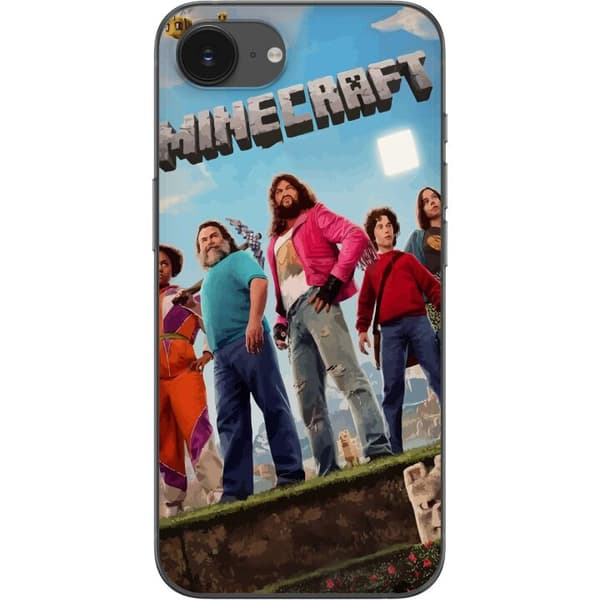 Apple iPhone 16e Genomskinligt Skal A Minecraft Movie
