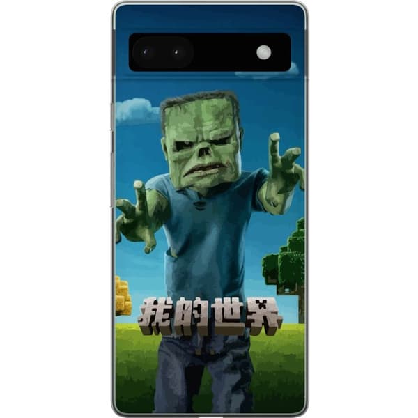 Google Pixel 6a Gjennomsiktig deksel A Minecraft Movie