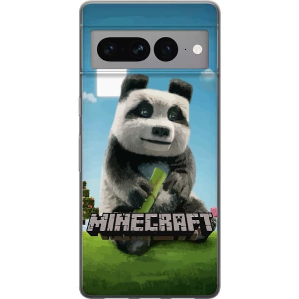 Google Pixel 7 Pro Läpinäkyvä kuori A Minecraft Movie