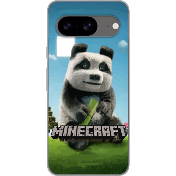Google Pixel 8 Läpinäkyvä kuori A Minecraft Movie