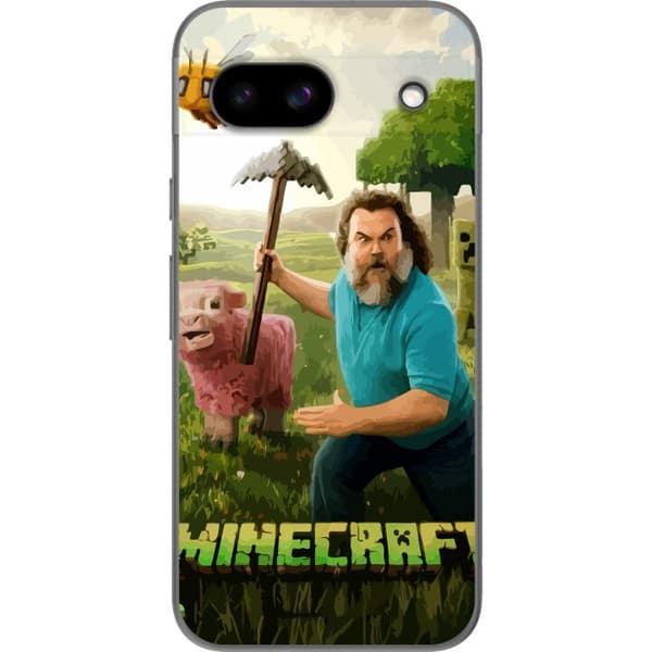 Google Pixel 8a Läpinäkyvä kuori A Minecraft Movie