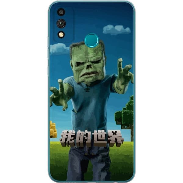 Honor 9X Lite Läpinäkyvä kuori A Minecraft Movie