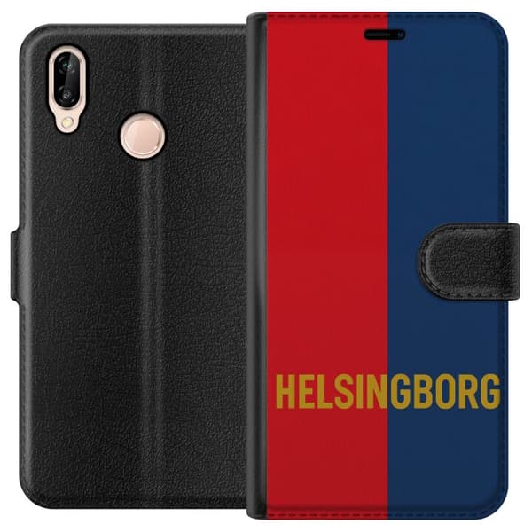 Huawei P20 lite Tegnebogsetui Helsingborg – fodbold