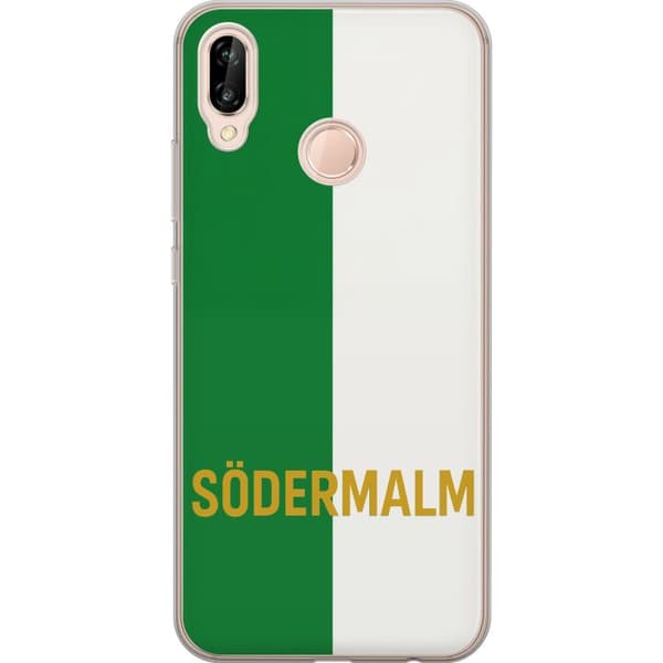 Huawei P20 lite Läpinäkyvä kuori Södermalm - jalkapallo