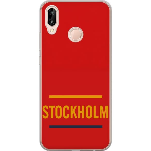 Huawei P20 lite Gjennomsiktig deksel Stockholm – Hockey
