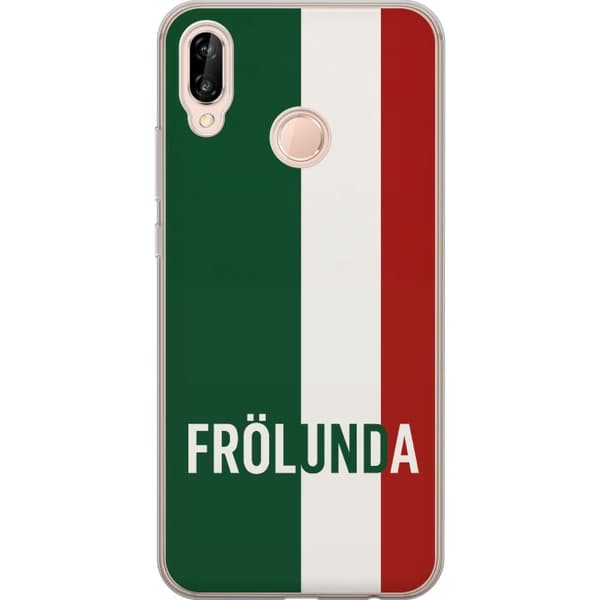 Huawei P20 lite Läpinäkyvä kuori Frölunda - Hockey