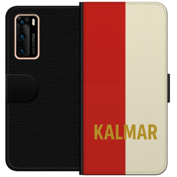 Huawei P40 Tegnebogsetui Kalmar - fodbold