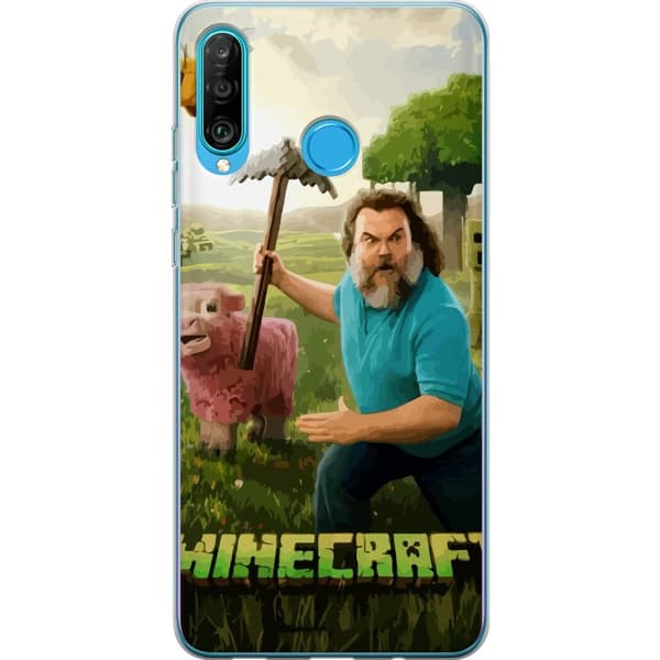 Huawei P30 lite Gennemsigtig cover A Minecraft Movie