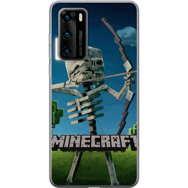 Huawei P40 Läpinäkyvä kuori A Minecraft Movie