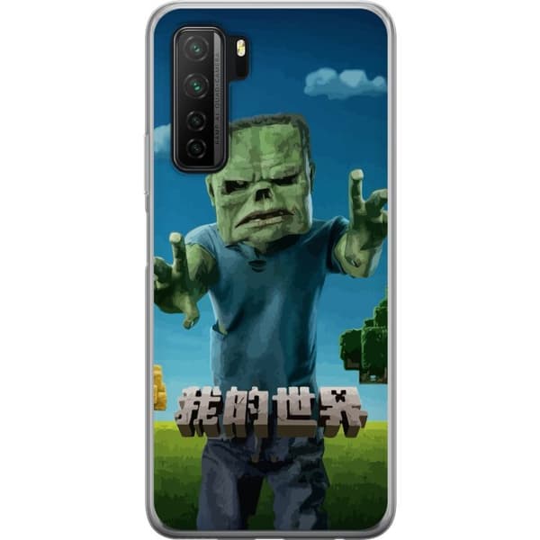 Huawei P40 lite 5G Gennemsigtig cover A Minecraft Movie