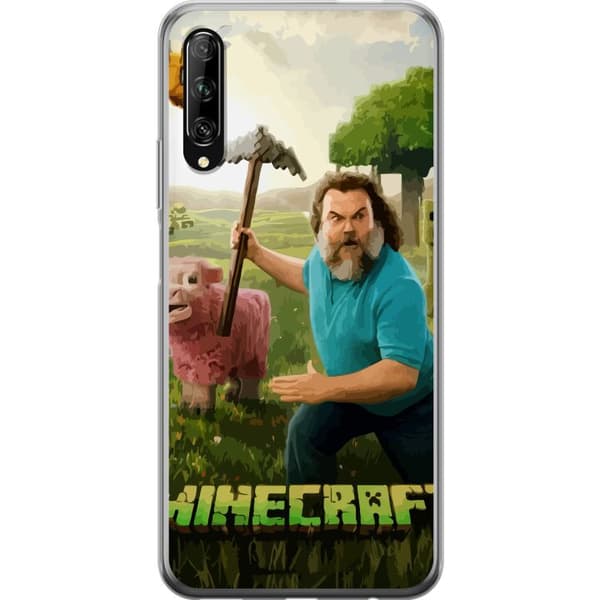 Huawei P smart Pro 2019 Genomskinligt Skal A Minecraft Movie