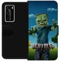 Miniatyrbild 1 av 3: Huawei P40 Pro Plånboksfodral A Minecraft Movie