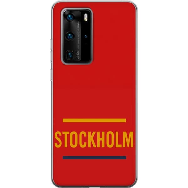 Huawei P40 Pro Gennemsigtig cover Stockholm – Hockey