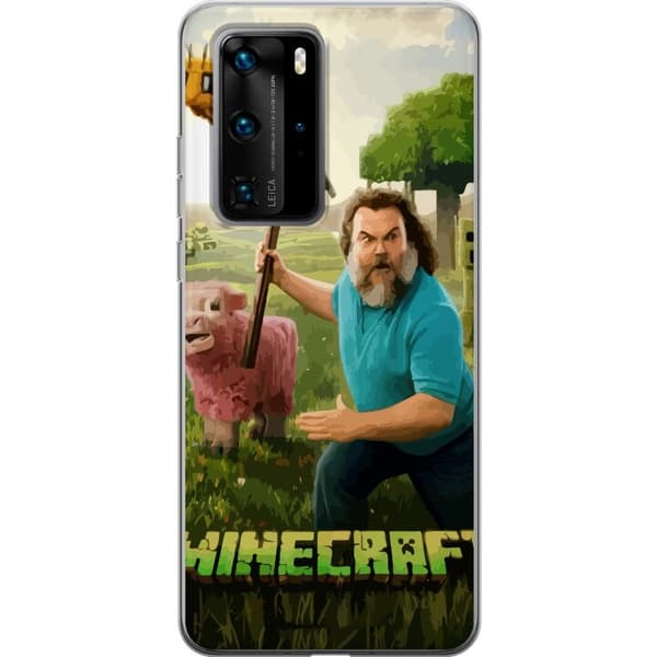 Huawei P40 Pro Genomskinligt Skal A Minecraft Movie