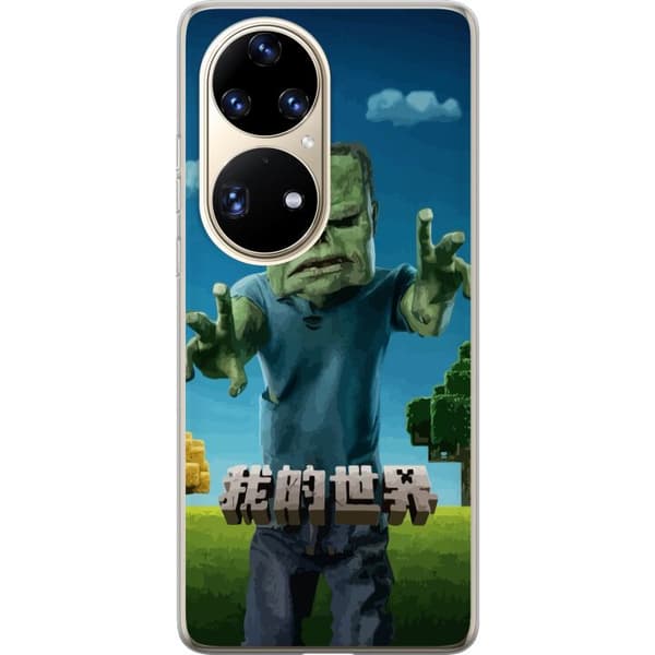 Huawei P50 Pro Läpinäkyvä kuori A Minecraft Movie