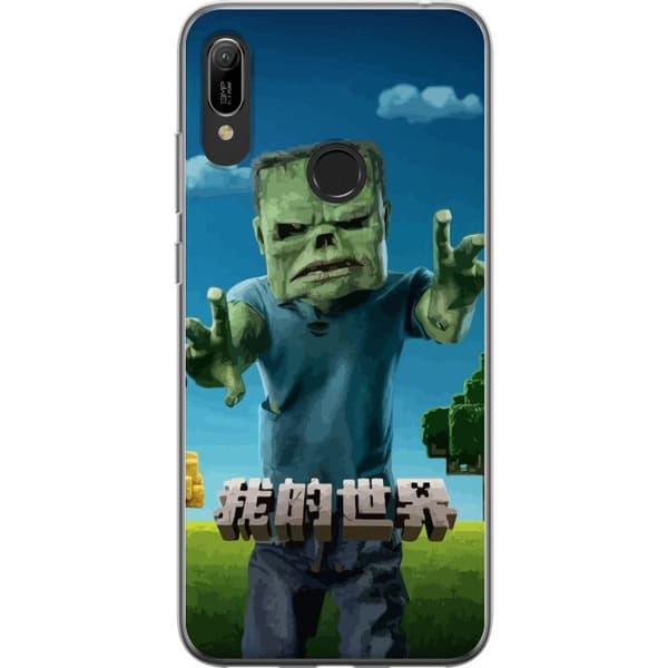 Huawei Y6 (2019) Läpinäkyvä kuori A Minecraft Movie