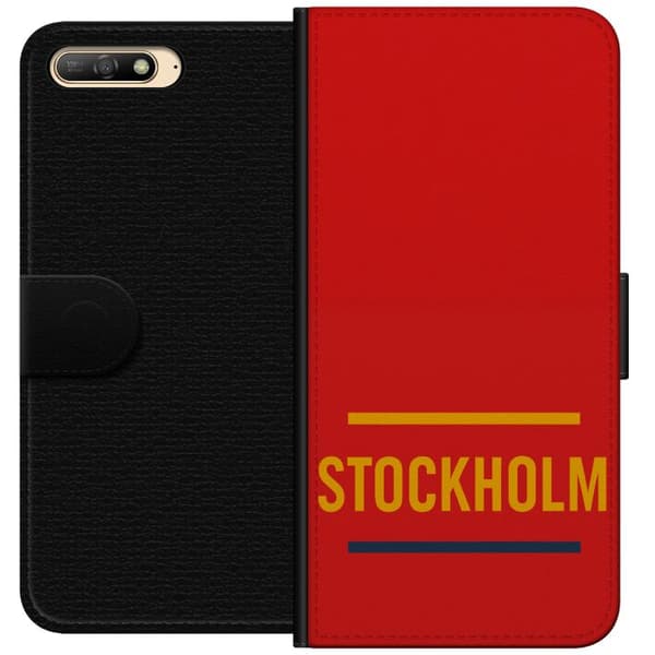 Huawei Y6 (2018) Tegnebogsetui Stockholm – Hockey