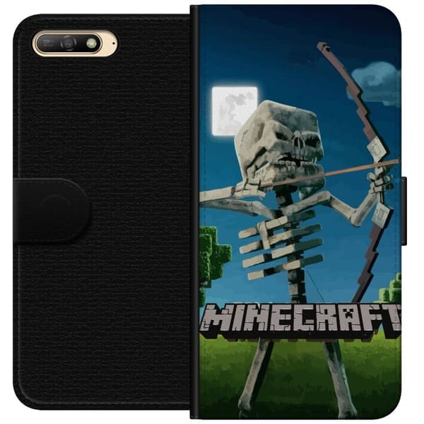 Huawei Y6 (2018) Plånboksfodral A Minecraft Movie