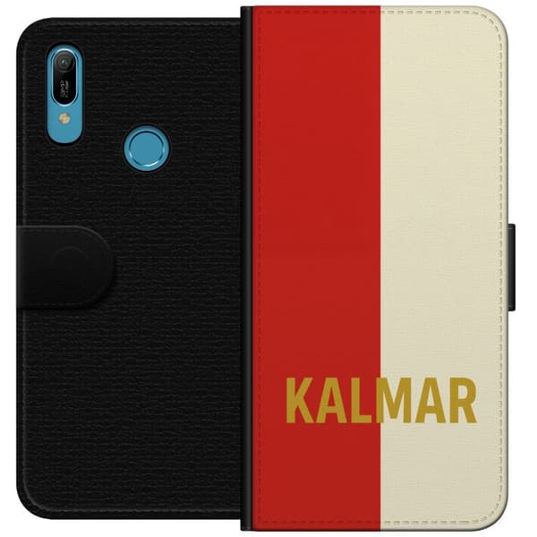 Huawei Y6 (2019) Lompakkokotelo Kalmar - jalkapallo