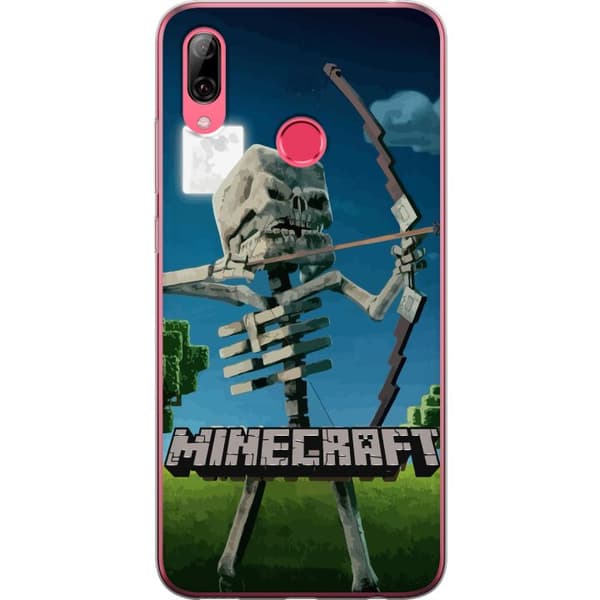 Huawei Y7 (2019) Genomskinligt Skal A Minecraft Movie