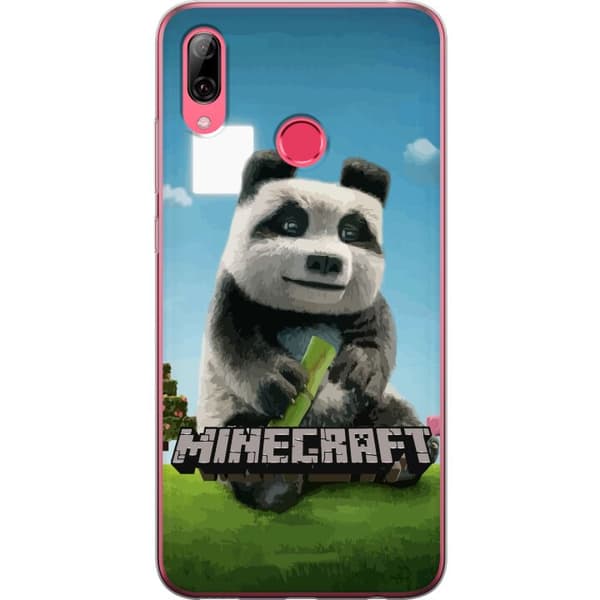 Huawei Y7 (2019) Genomskinligt Skal A Minecraft Movie