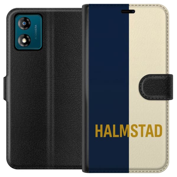 Motorola Moto E13 Lompakkokotelo Halmstad – Jalkapallo