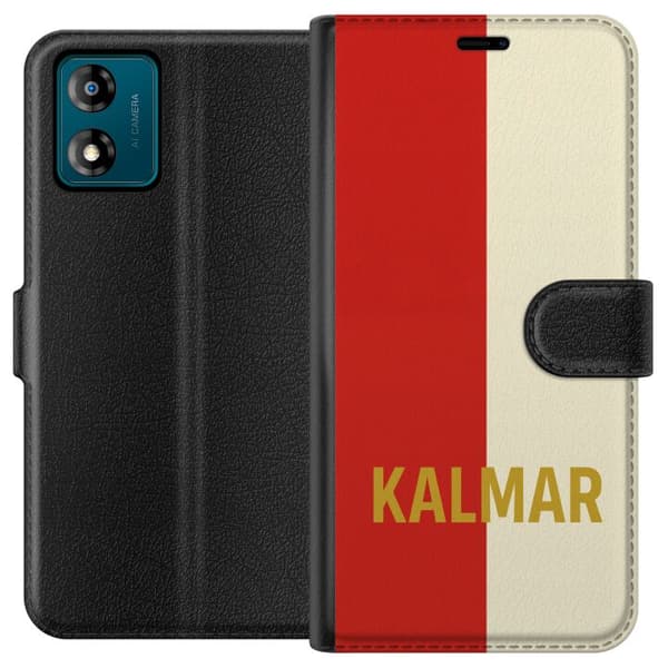 Motorola Moto E13 Lompakkokotelo Kalmar - jalkapallo