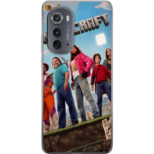 Motorola Edge (2022) Gennemsigtig cover A Minecraft Movie