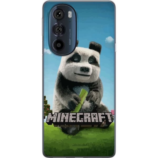 Motorola Edge 30 Pro Läpinäkyvä kuori A Minecraft Movie
