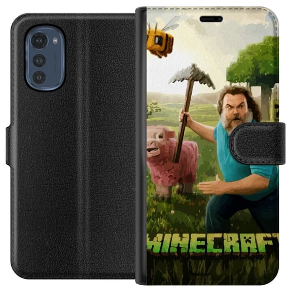 Motorola Moto E32s Lompakkokotelo A Minecraft Movie