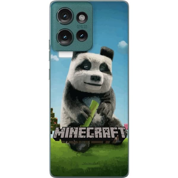 Motorola Edge 50 Gennemsigtig cover A Minecraft Movie